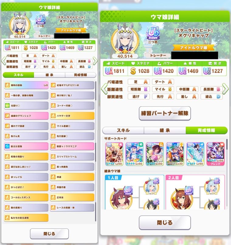オグリキャップ（先行）