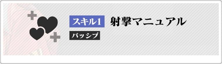 SRミサトさんのスキル1