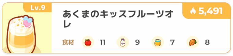 あまいミツ料理1