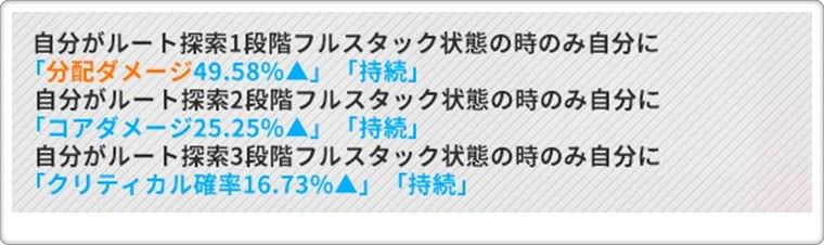 怪盗クエンシーのスキル1