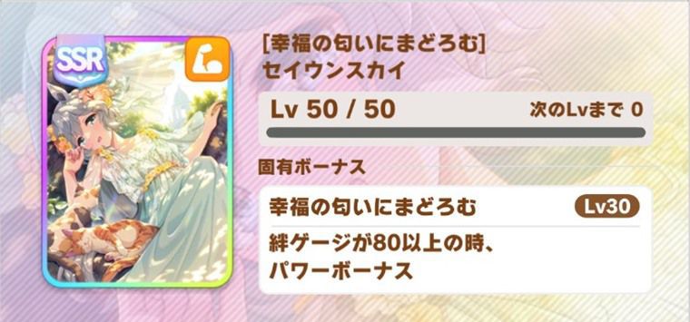 逃げ向け因子周回サポカ