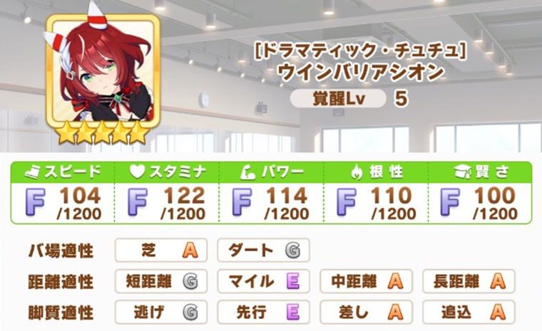 ウインバリアシオンが強いレース