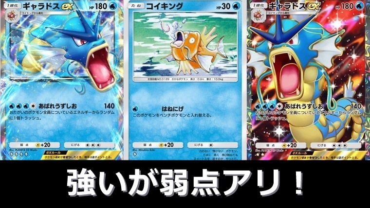 ギャラドスデッキのおすすめレシピと使い方