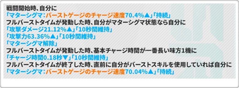 SSRマナのスキル２