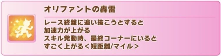 終盤で最速発動する有効加速