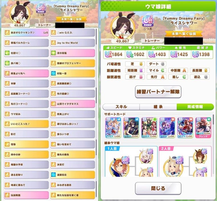 新衣装ライス