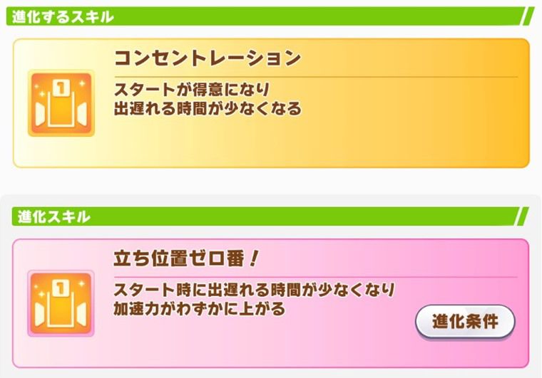 新衣装ファルコの進化スキル