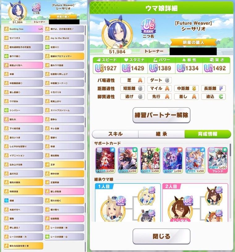 2025年6月中距離チャンミ（ダービー）の最強ウマ娘