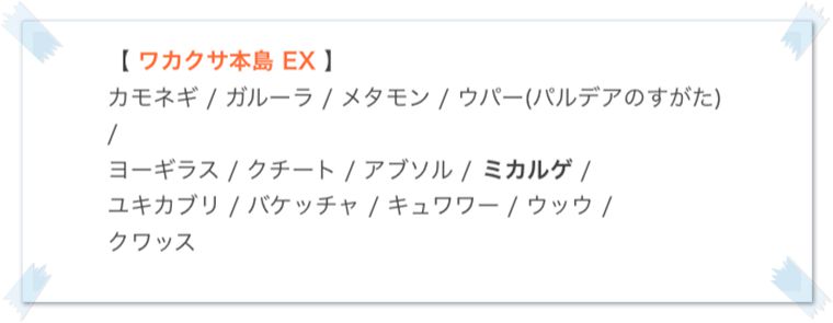 行くべきフィールド