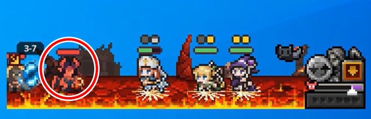 ノーマル:3-6攻略の様子