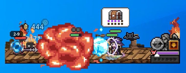 ナイトメア：2-8攻略の様子