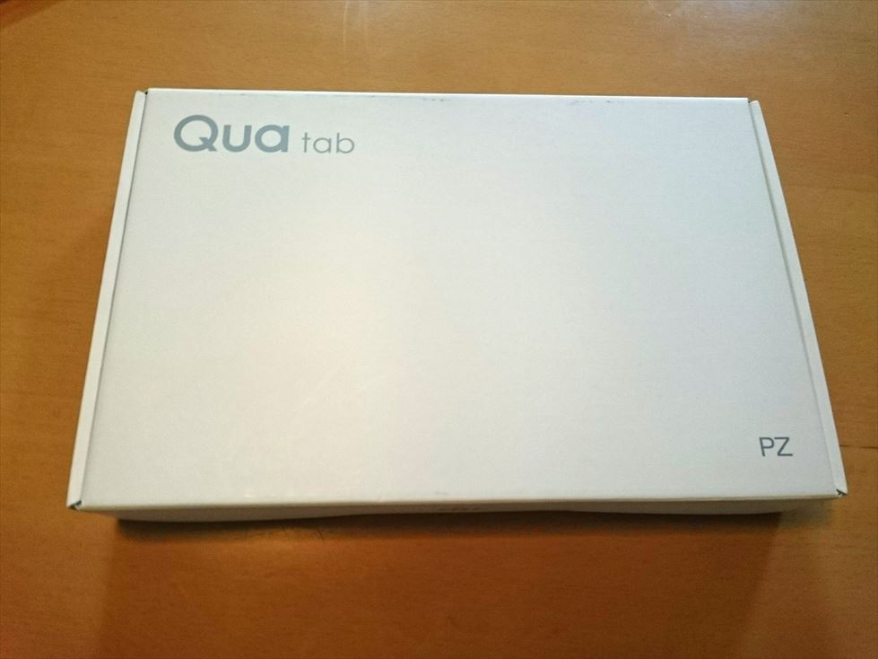 Auタブレット Qua Tab Pz を買った 初老のボケ防止日記