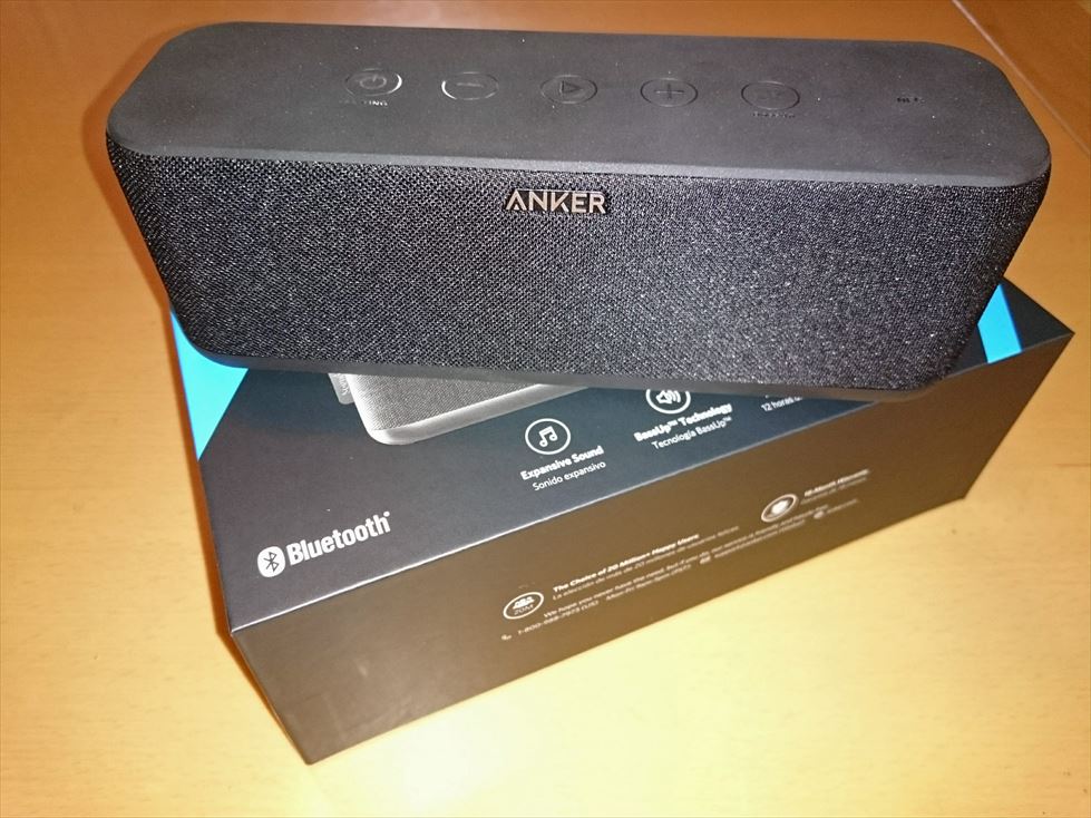 ANKERの防水Bluetoothスピーカー「SoundCore Boost」を購入した ANKERの防水Bluetoothスピーカー「SoundCore Boost」を購入した
