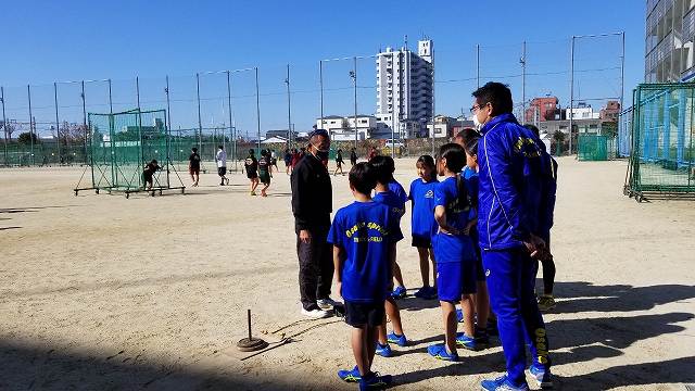 11月14日 土 練習会の様子 咲くやこの花中学校 大阪市内を中心とした小学生陸上クラブ 大阪スプリントのブログ