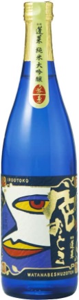渡辺酒造店のかっこいい日本酒銘柄「蓬莱（ほうらい）色おとこ 純米大吟醸」
