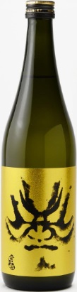 林本店のかっこいい日本酒銘柄「百十郎（ひゃくじゅうろう）黒面(くろづら) GOLD 純米大吟醸」