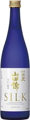 辰馬本家（たつうまほんけ）酒造のかっこいい日本酒銘柄「白鹿 シルク 純米酒」