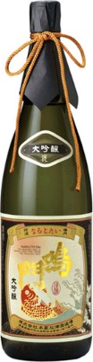 本家松浦酒造のかっこいい日本酒銘柄「鳴門鯛 褒（ほう）大吟醸」