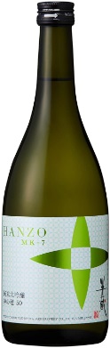 大田酒造のかっこいい日本酒銘柄「半蔵 神の穂 MK7 純米大吟醸」