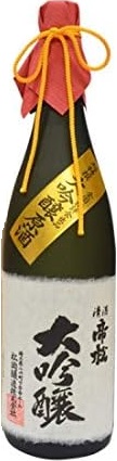 松岡醸造のかっこいい日本酒銘柄「帝松（みかどまつ）超特選大吟醸原酒」