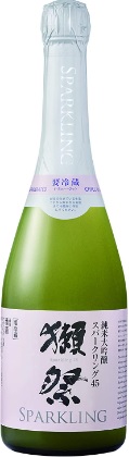 旭酒造のかっこいい日本酒銘柄「獺祭（だっさい）スパークリング45 純米大吟醸」