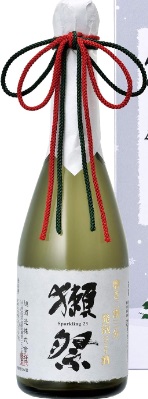 旭酒造のかっこいい日本酒銘柄「旭酒造 獺祭（だっさい）二割三分スパークリング 純米大吟醸」