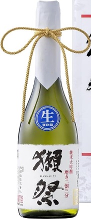 旭酒造のかっこいい日本酒銘柄「獺祭（だっさい）二割三分 純米大吟醸」