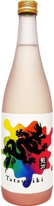 本田商店のかっこいい日本酒銘柄「龍力（たつりき）ドラゴンRAINBOW 純米吟醸」