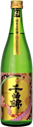 千曲錦（ちくまにしき）酒造のかっこいい日本酒銘柄「千曲錦 金ラベル 特撰純米大吟醸」