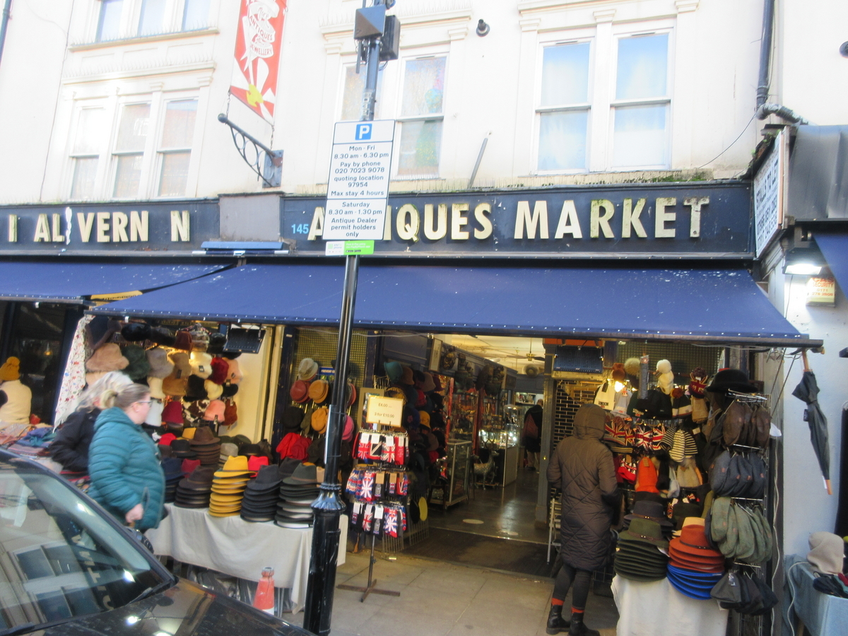 イギリス「Portobello Market（ポートベローマーケット）」の思ひで… - おさんぽわんこの旅の思ひで －ヨーロッパ編－