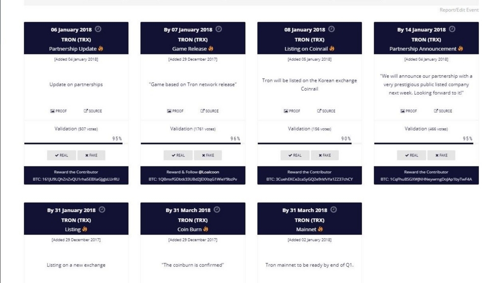 tron-schedule