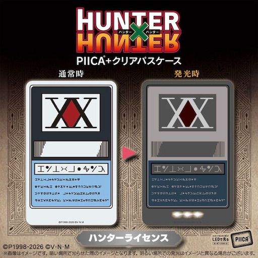 PIICA＋クリアパスケース ハンターライセンス - 推しホビ！