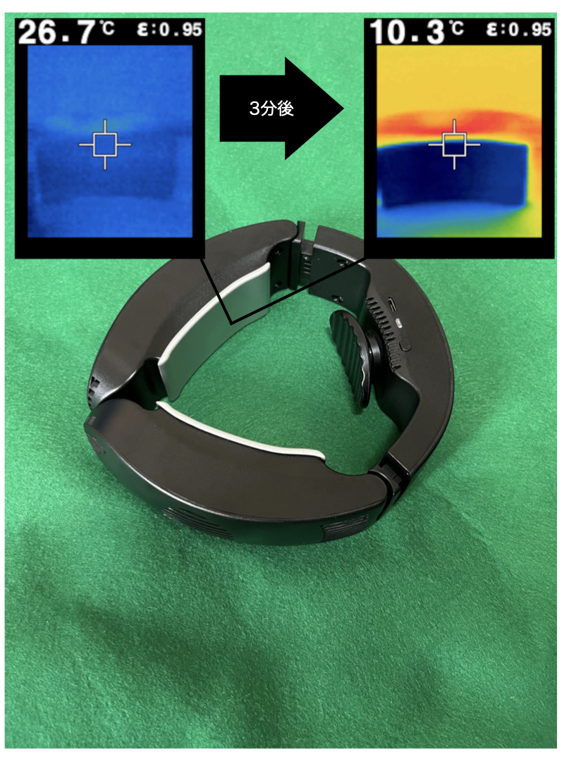 ガジェット ペルチェ式ネッククーラー RUSEPIN ネックファン