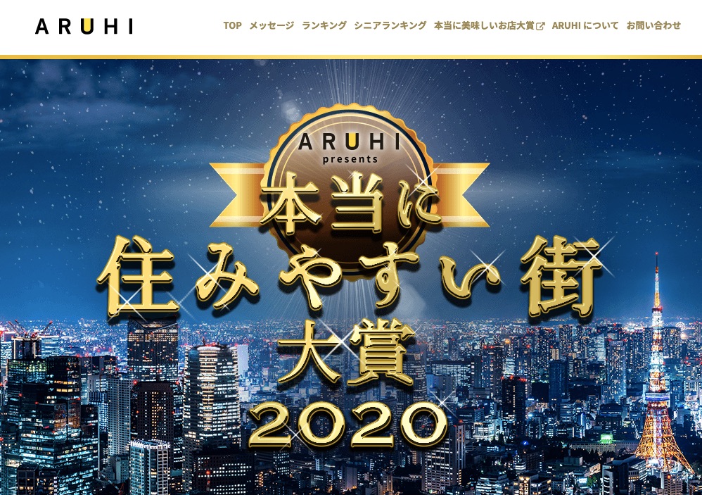 本当に住みやすい街大賞