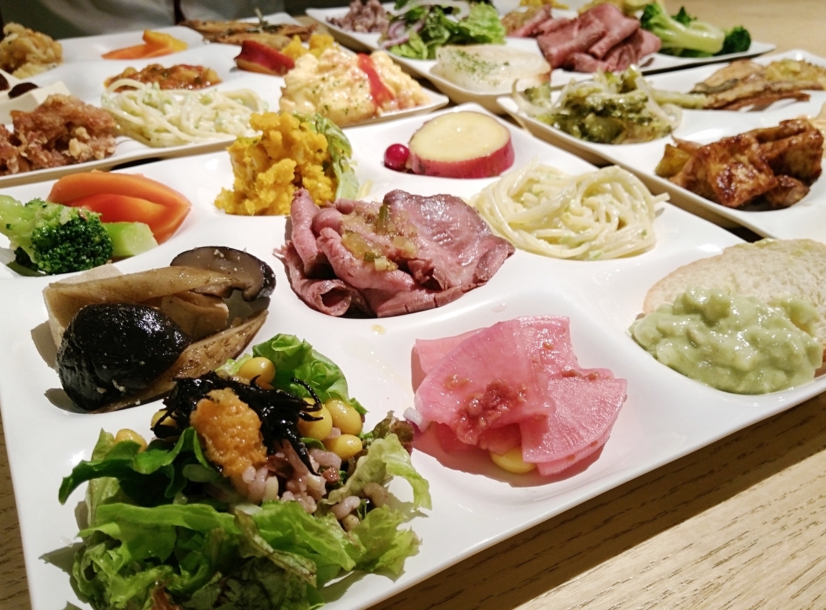 はーべすと ヨドバシ横浜 種類豊富なメニューで心にもカラダにも優しい自然食ビュッフェ ツレヅレ食ナルモノ