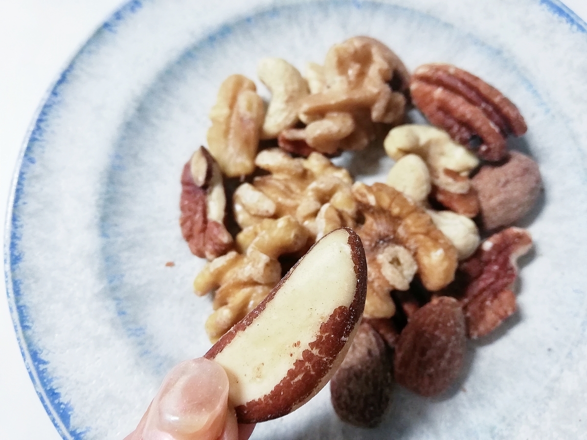 やっと出会ったブラジルナッツ入りオーガニックミックスナッツ ツレヅレ食ナルモノ