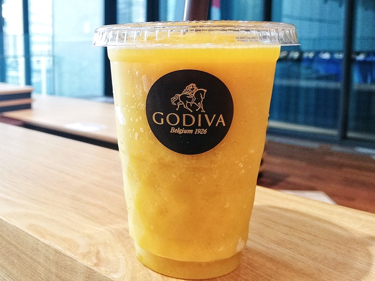 【GODIVA】カカオフルーツジュース with パンプキン初体験 横浜ジョイナス ツレヅレ食ナルモノ