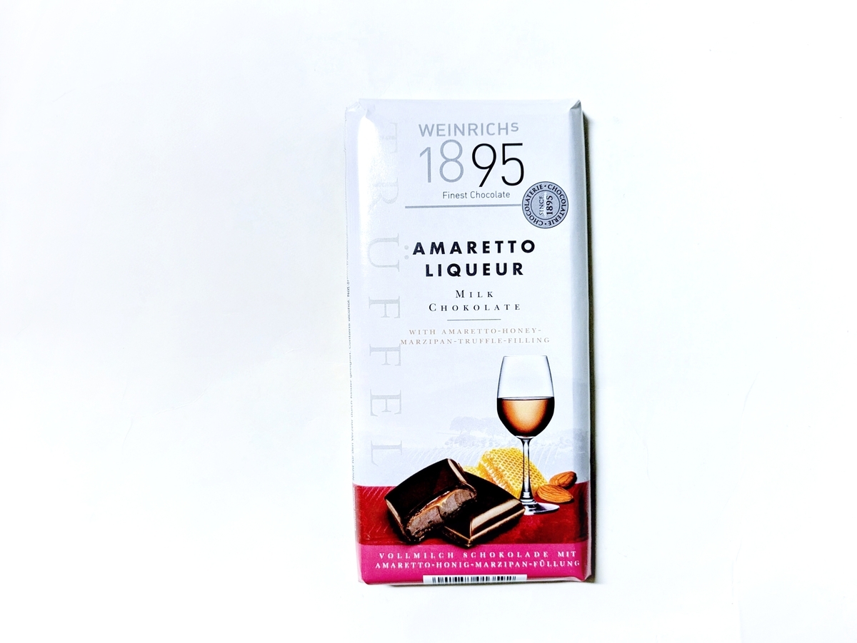 お家ワインの締めチョコ ｢アマレットリキュールチョコレート