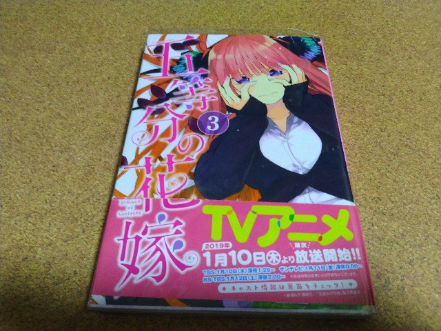 五等分の花嫁3巻 泊まり込みで勉強編 感想 Otaku Dx S Blog