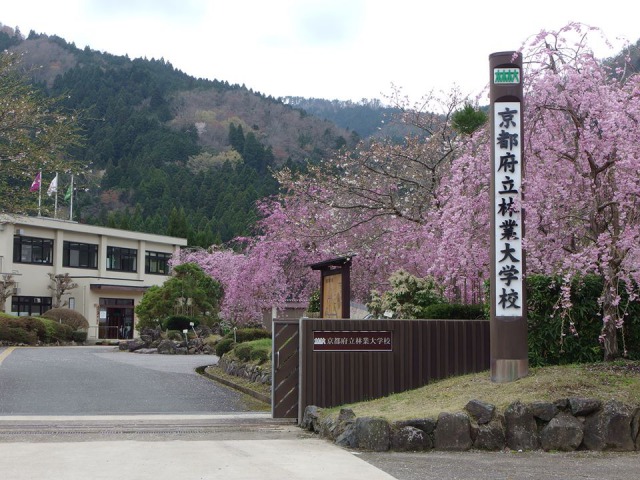 制かばんは一澤信三郎帆布 制服はモンベル お洒落な京都府立林業大学校 京都てっぱん日記