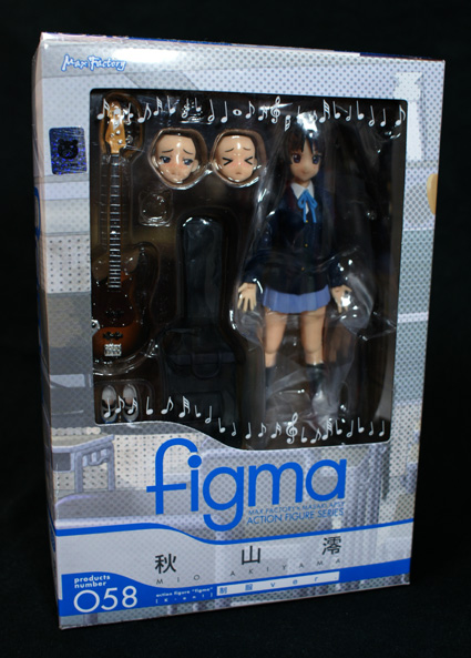 「figma №058 秋山澪 制服ver. 」レビュー - 旧いまここにあるもの