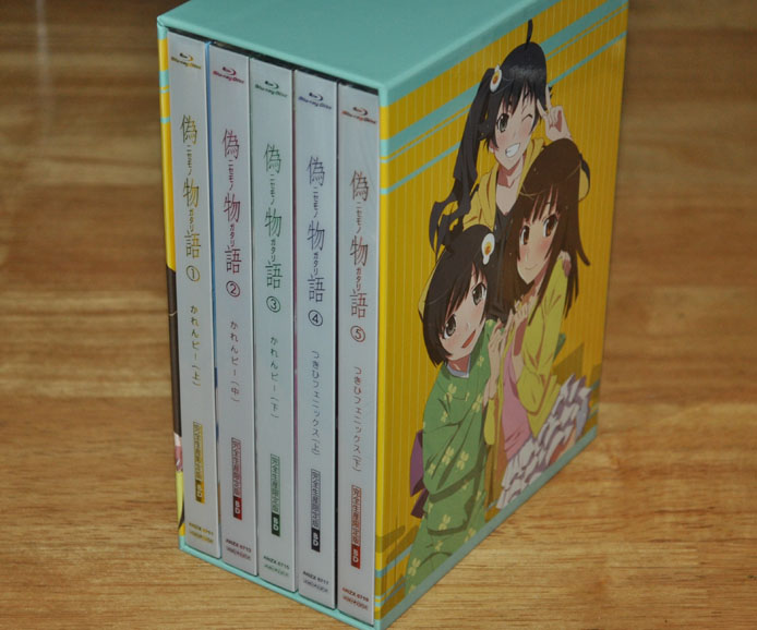 Amazon.co.jp | 「偽物語」 【完全生産限定版】 全5巻セット