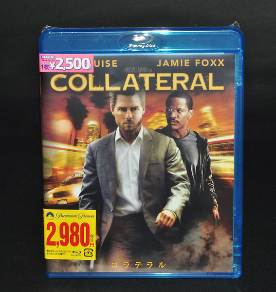 コラテラル　映画フライヤー　トム・クルーズ　マイケル・マン　希少品　入手困難 コラテラル 映画フライヤー トム・クルーズ マイケル・マン 希少品