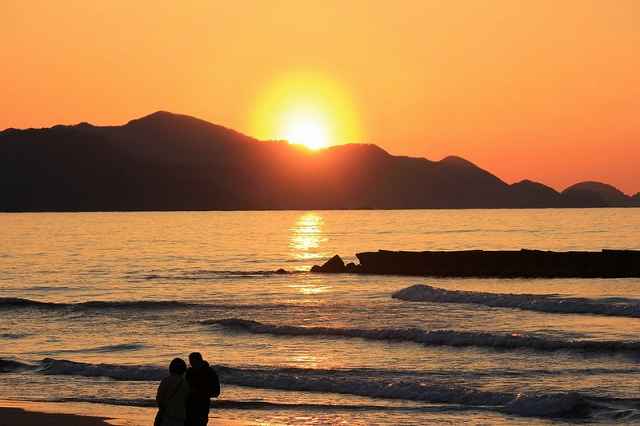 夕日ヶ浦観光協会 夕日の画像