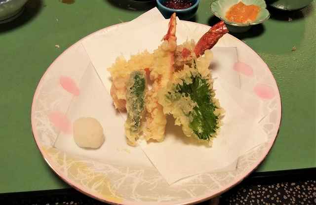 夕日ヶ浦温泉夕食の様子④