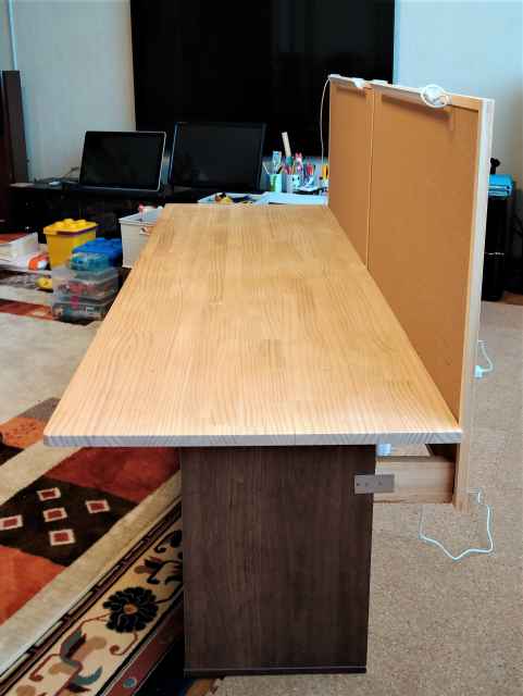自作ワークテーブルの作り方3