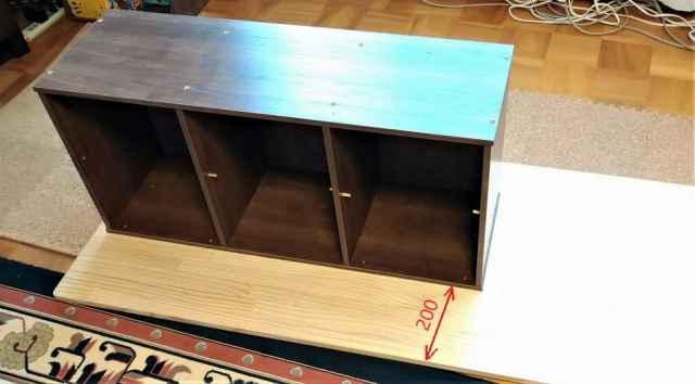 自作ワークテーブルの作り方14