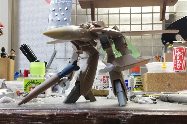 旧イマイ 1/72ガウォークバルキリーその2 - otodama555's diary
