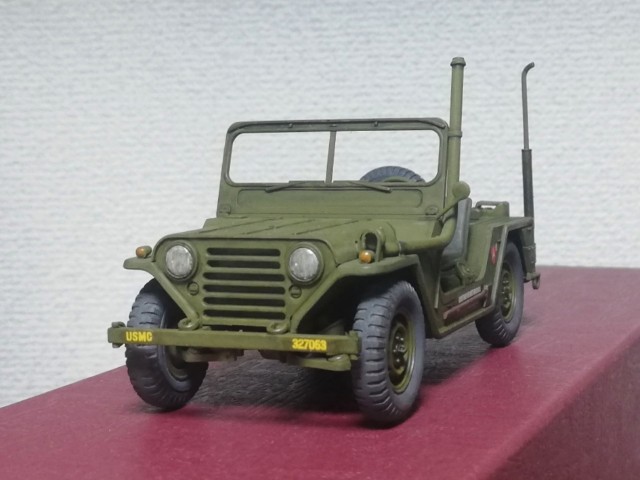 タミヤ1/35 M151A1ケネディジープ 一旦完成 - otodama555