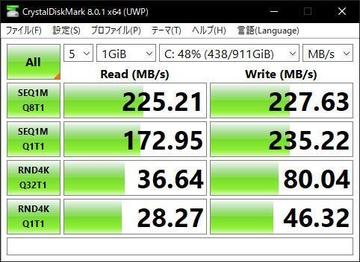CrystalDiskMark_20210213SSDCドライブ速度測定.jpg